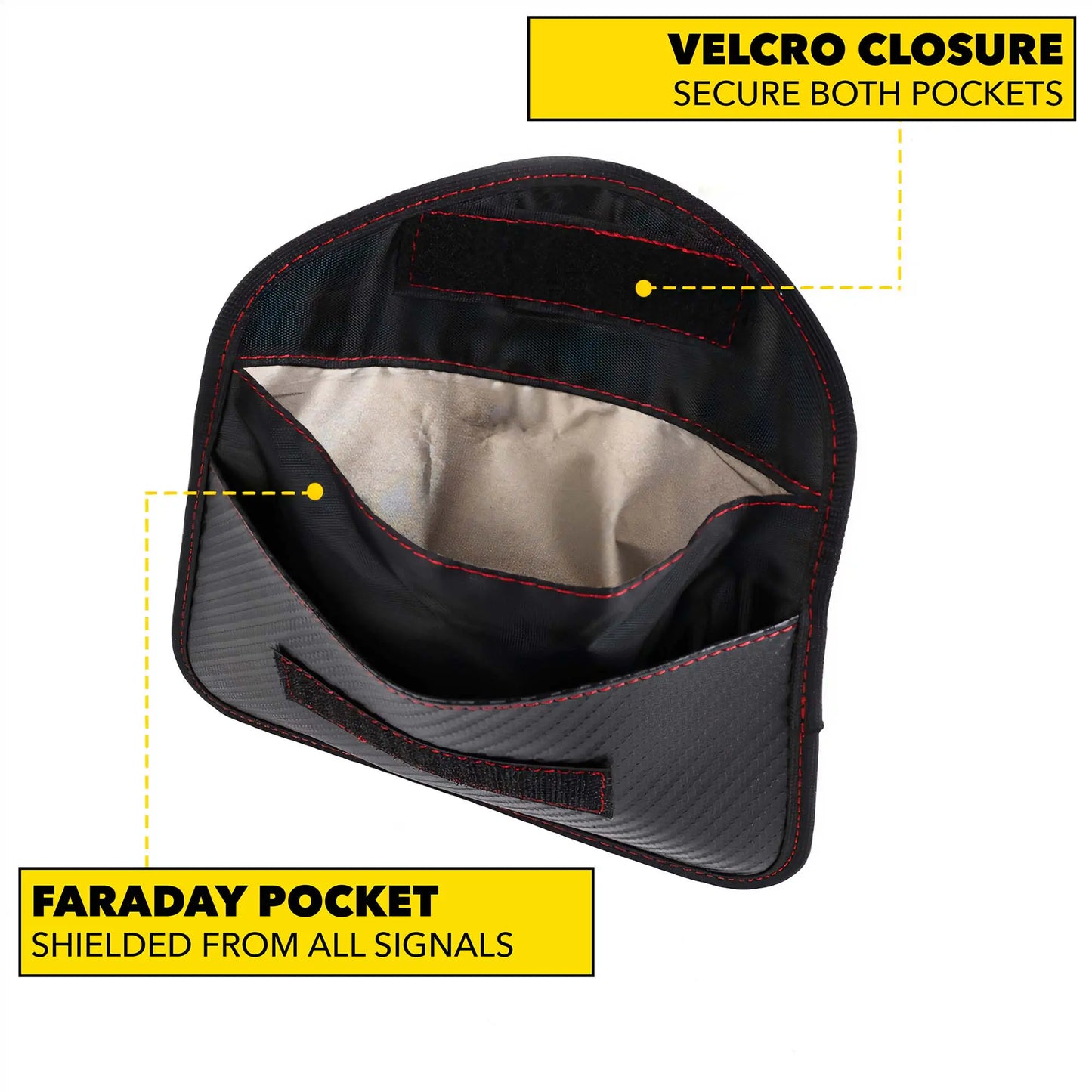 Faraday Bag for Phone & Key Fob - Protect from car theft